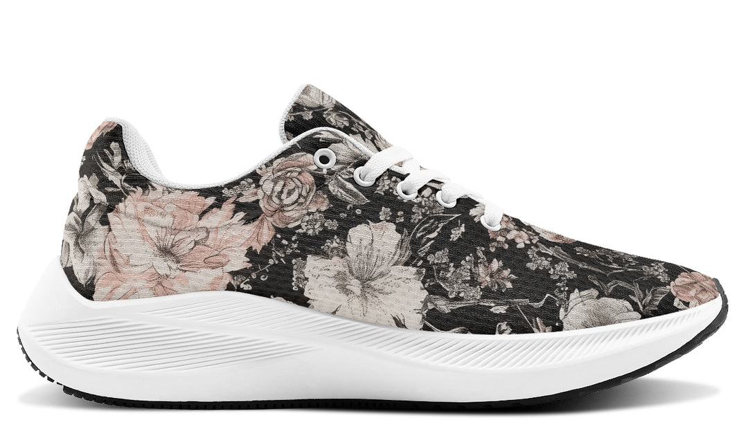 Vintage Peonies Sneakers