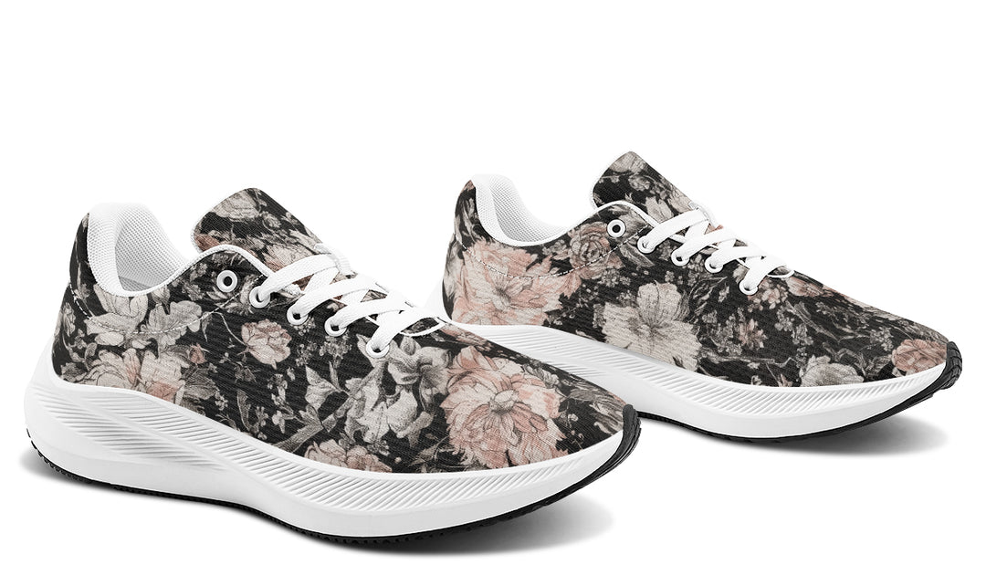 Vintage Peonies Sneakers