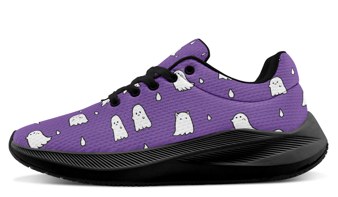 Violet Ghost Party Sneakers