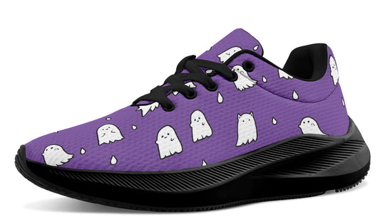 Violet Ghost Party Sneakers