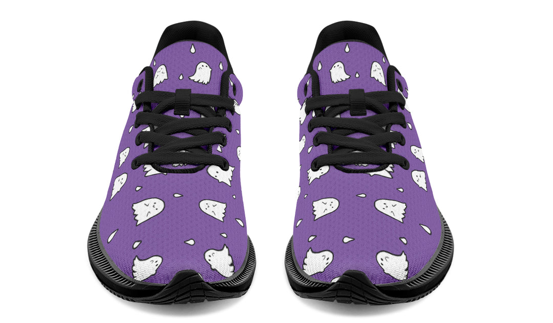 Violet Ghost Party Sneakers