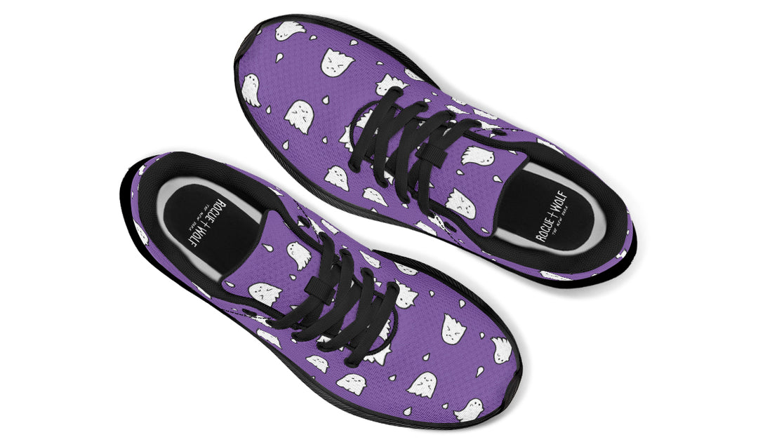 Violet Ghost Party Sneakers