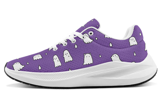 Violet Ghost Party Sneakers