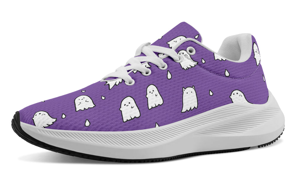 Violet Ghost Party Sneakers