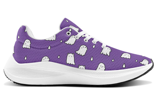 Violet Ghost Party Sneakers