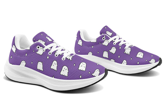 Violet Ghost Party Sneakers