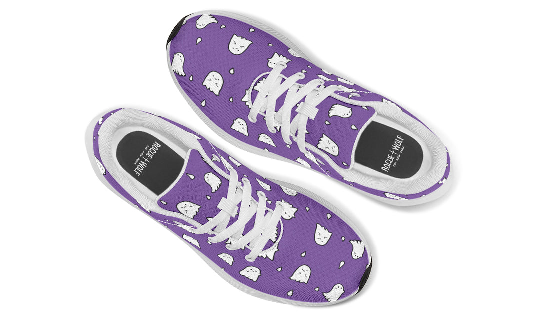 Violet Ghost Party Sneakers