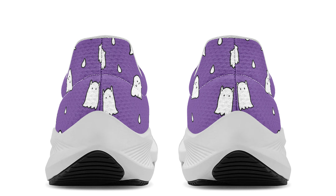 Violet Ghost Party Sneakers