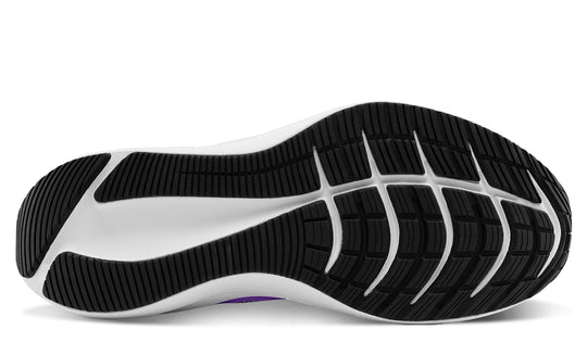 Violet Ghost Party Sneakers