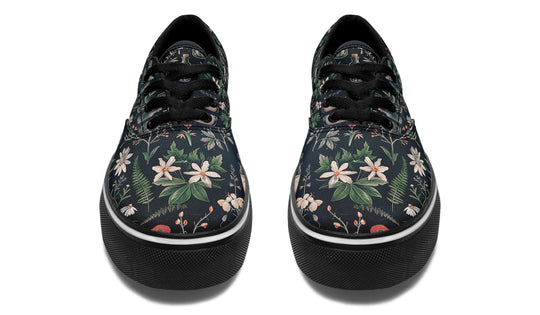 Apothecary Haven Street Sneakers - Premium Vegan Canvas Sneakers with Durable Waffle Soles