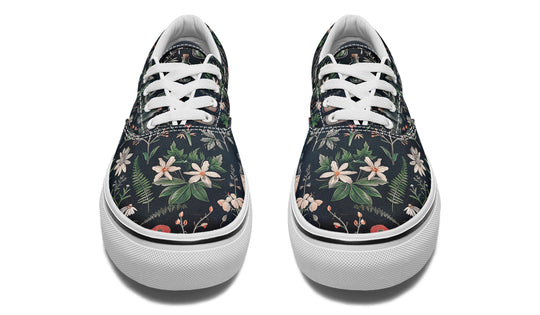 Apothecary Haven Street Sneakers - Premium Vegan Canvas Sneakers with Durable Waffle Soles