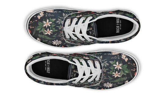 Apothecary Haven Street Sneakers - Premium Vegan Canvas Sneakers with Durable Waffle Soles