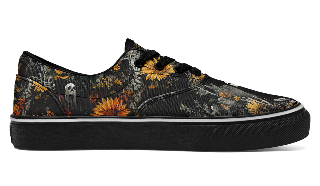 Grim’s Harvest Street Sneakers - Premium Vegan Canvas Sneakers with Durable Waffle Soles