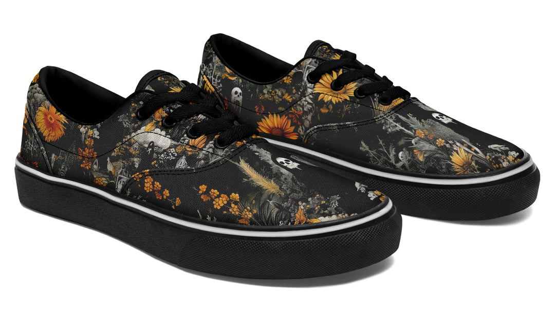 Grim’s Harvest Street Sneakers - Premium Vegan Canvas Sneakers with Durable Waffle Soles