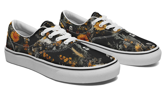 Grim’s Harvest Street Sneakers - Premium Vegan Canvas Sneakers with Durable Waffle Soles