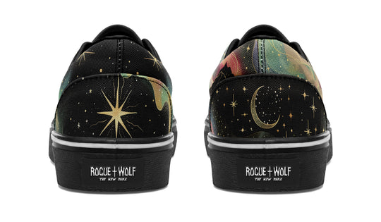 Northern Lights Street Sneakers - Premium Vegan Canvas Sneakers with Durable Waffle Soles