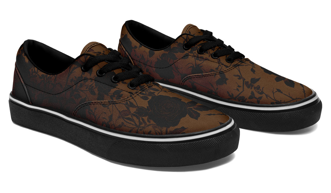 Sepia Rose Romance Street Sneakers