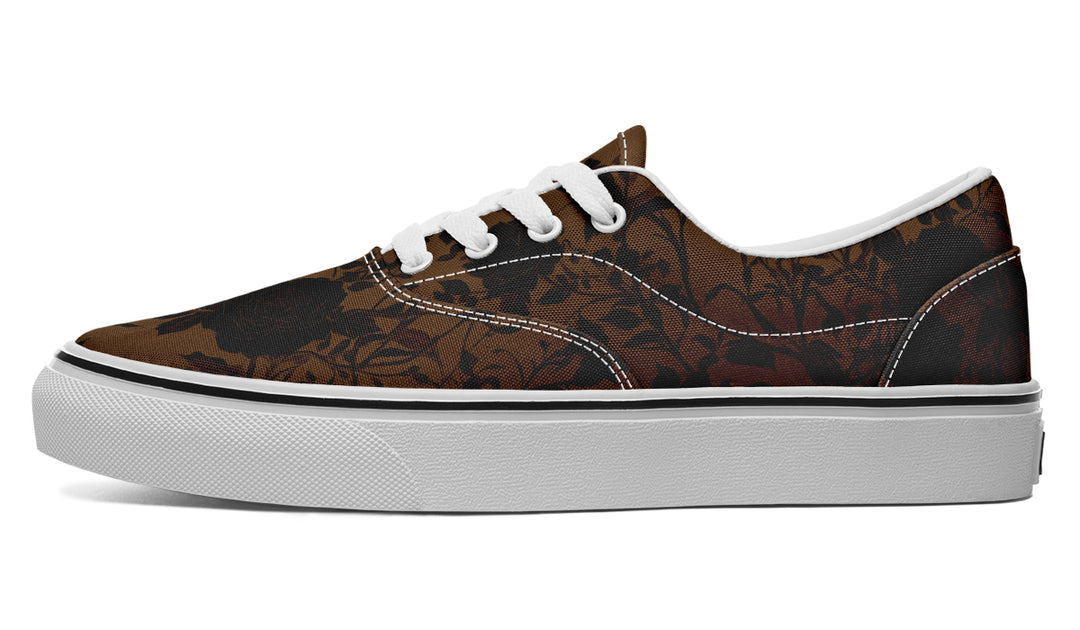 Sepia Rose Romance Street Sneakers