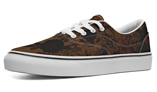 Sepia Rose Romance Street Sneakers