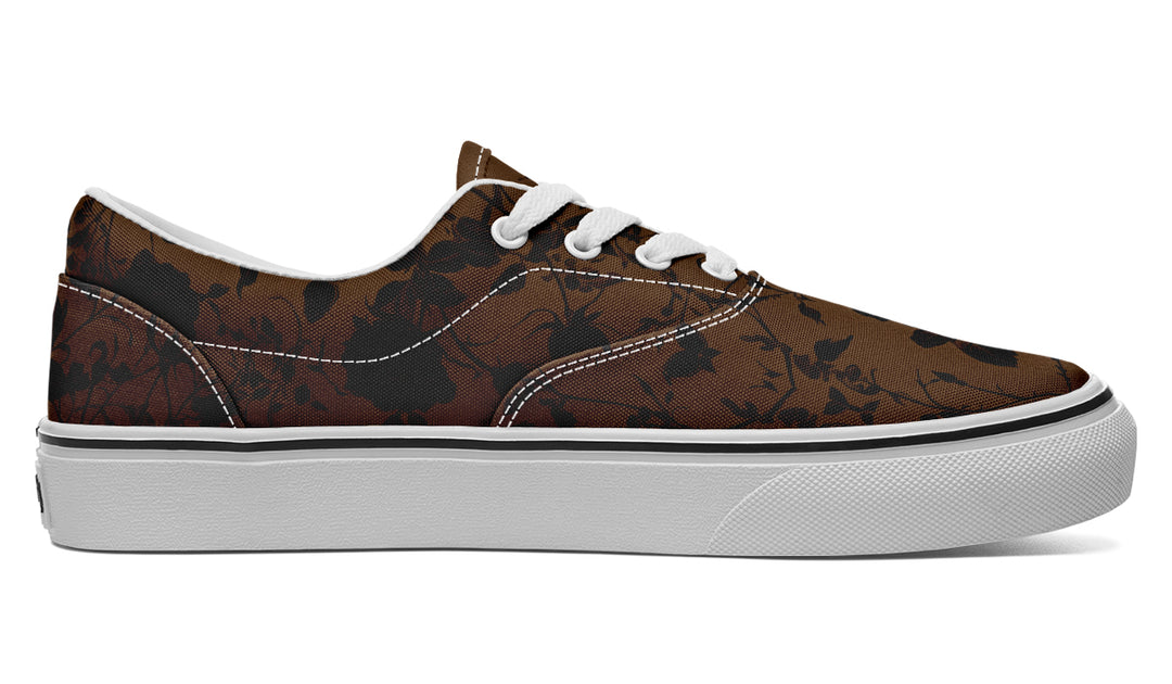 Sepia Rose Romance Street Sneakers
