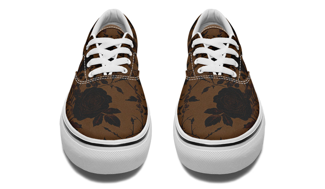 Sepia Rose Romance Street Sneakers