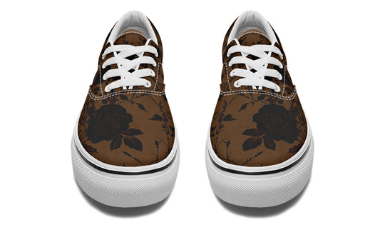 Sepia Rose Romance Street Sneakers