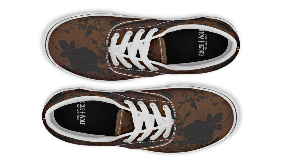 Sepia Rose Romance Street Sneakers