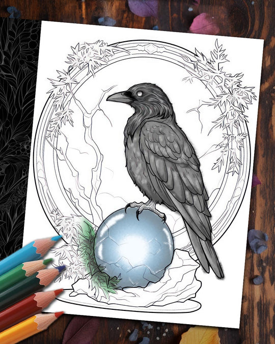 Witching Hour: A Magical Coloring Book for Adults