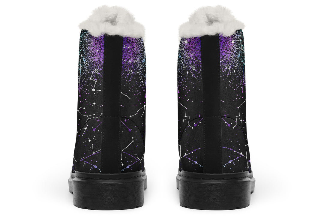 Aurora Winter Boots - Versatile Winter Footwear Durable Nylon Synthetic Wool Lined Weatherproof Stylish Warm