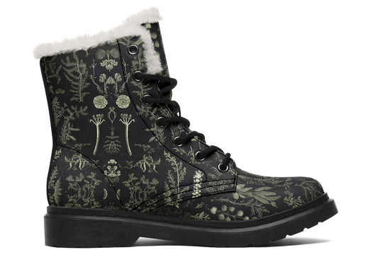 Autumn Memoir Winter Boots - Comfortable Winter Boots Durable Nylon Vibrant Print Warm Lined Weatherproof