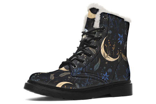 Azure Moonlit Botanica Winter Boots