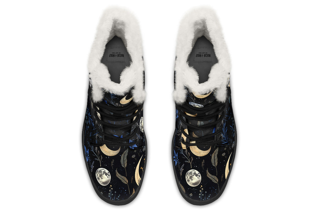 Azure Moonlit Botanica Winter Boots