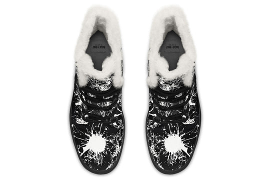 Black Inkstorm Winter Boots