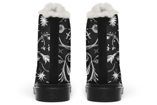 Black Lunaria Winter Boots