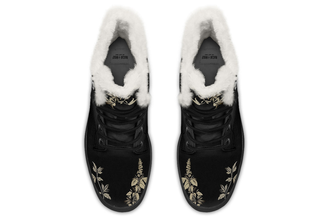 Black Night Ivy Winter Boots
