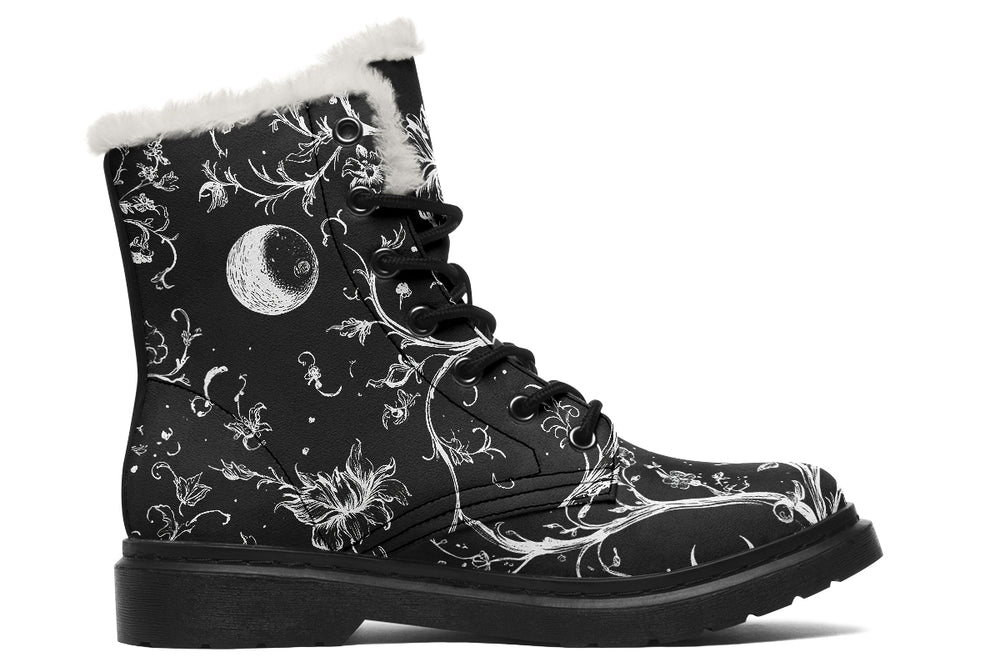 Black Night Stroll Winter Boots