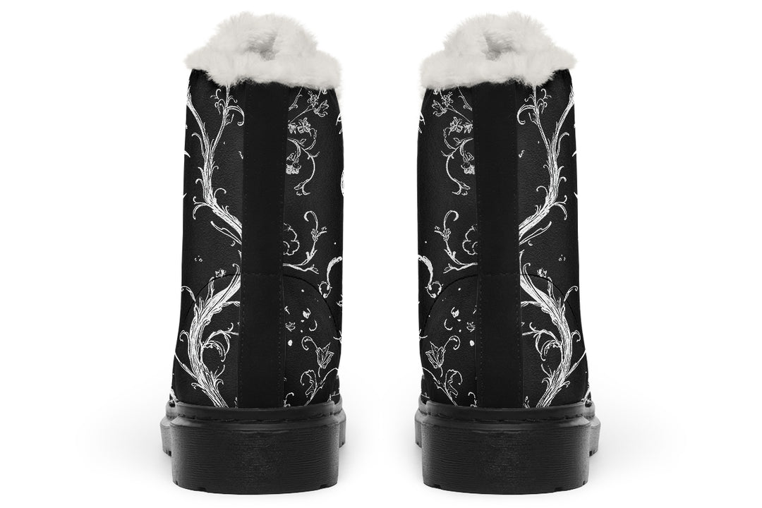 Black Night Stroll Winter Boots