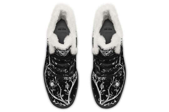 Black Night Stroll Winter Boots