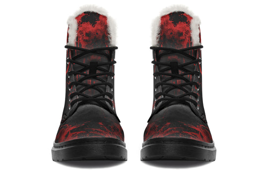 Black Oops My Bad Winter Boots