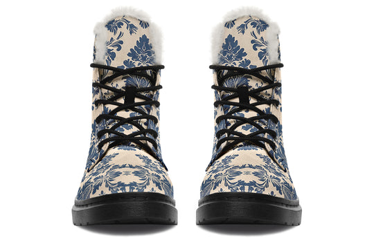 Blue Faded Regal Winter Boots
