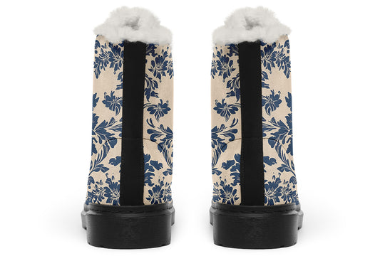 Blue Faded Regal Winter Boots