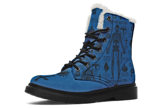 Blue Vampire Study Winter Boots