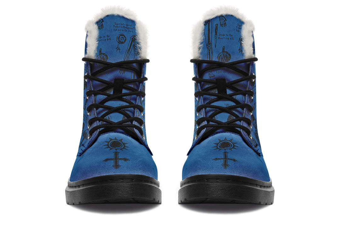 Blue Vampire Study Winter Boots