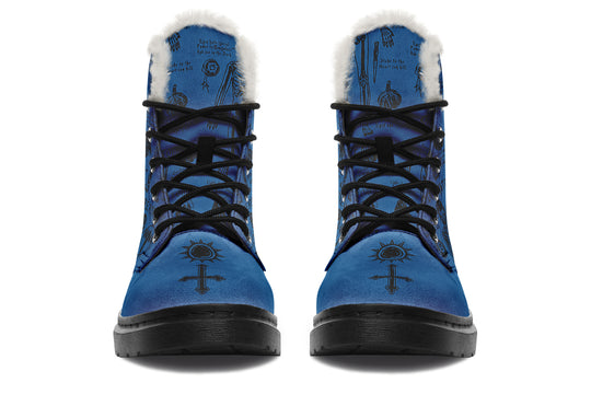 Blue Vampire Study Winter Boots