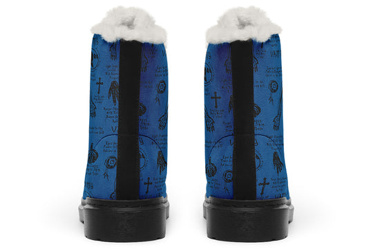 Blue Vampire Study Winter Boots