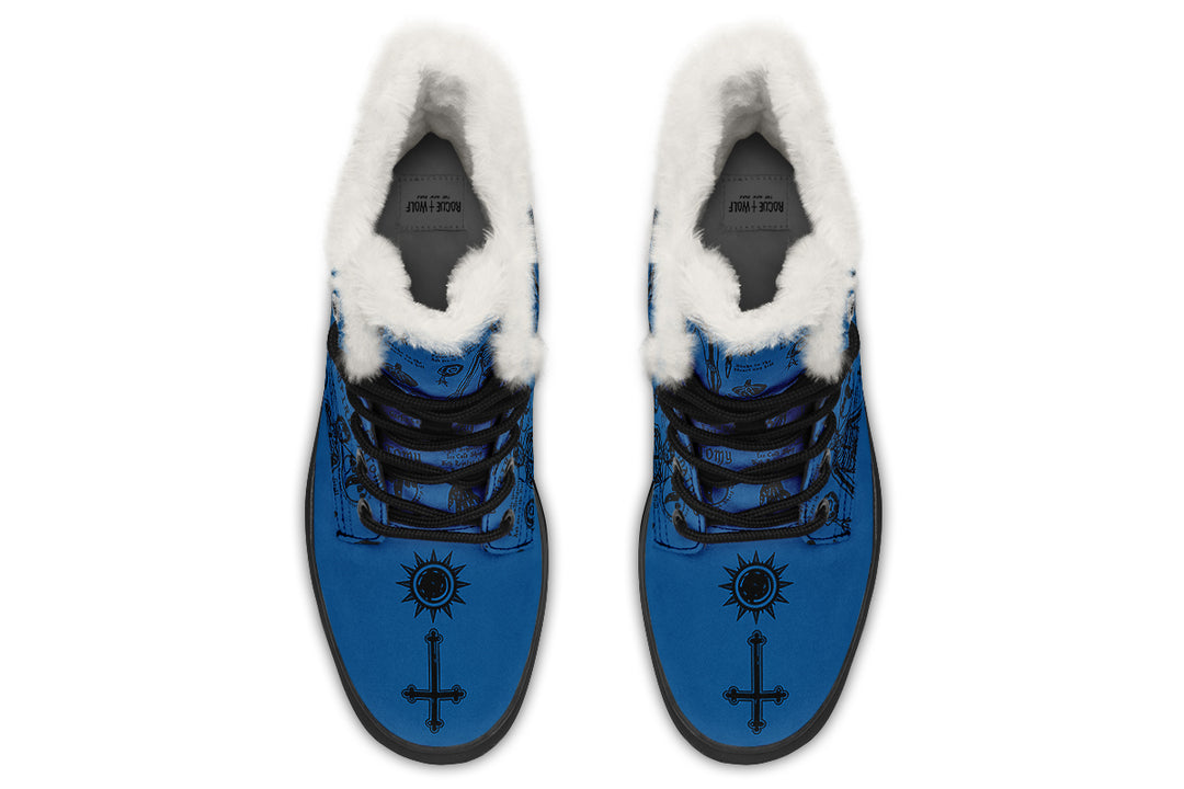 Blue Vampire Study Winter Boots