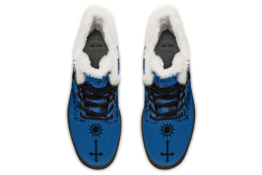 Blue Vampire Study Winter Boots