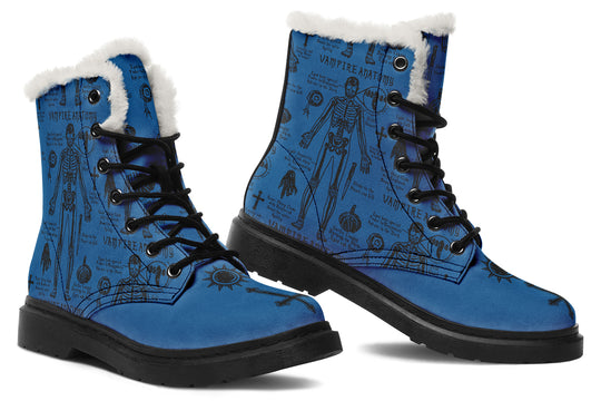 Blue Vampire Study Winter Boots