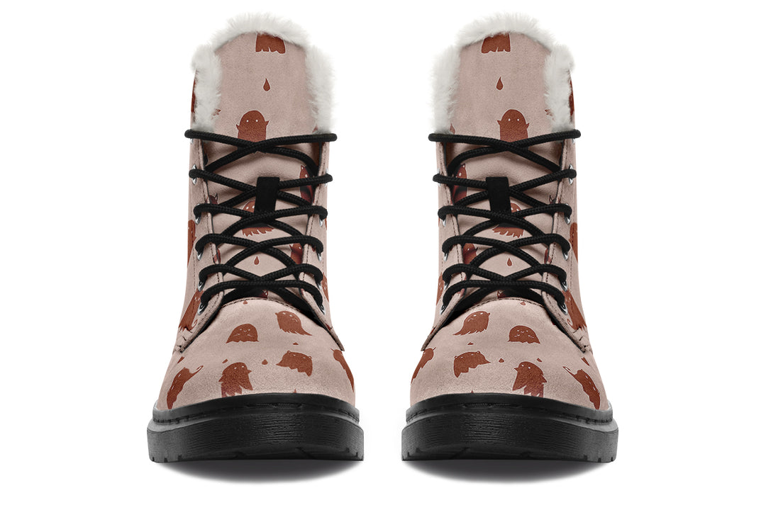 Blush Ghost Party Winter Boots