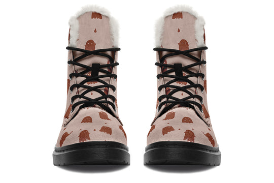 Blush Ghost Party Winter Boots